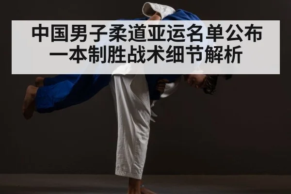 中国男子柔道亚运名单公布 一本制胜战术细节解析